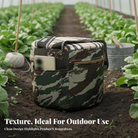 Removable Washable Cover Wearable Work Stool Heavy Duty Strap-on Gardening Seat Waterproof for Gardeners, Construction Workers