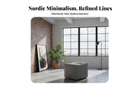 Nordic design Sculptural Cube Stool plush fabric Upholstery Ottoman adaptable Footstool Low Maintenance for Interior Design fans, Adults, Homeowners, Living Room, Lounge Area, Bedroom, Entrypath