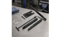 Versatile Universal Joint Bearing Puller Manual Automotive Puller Tool Kit Black Matte Sturdy for Mechanics