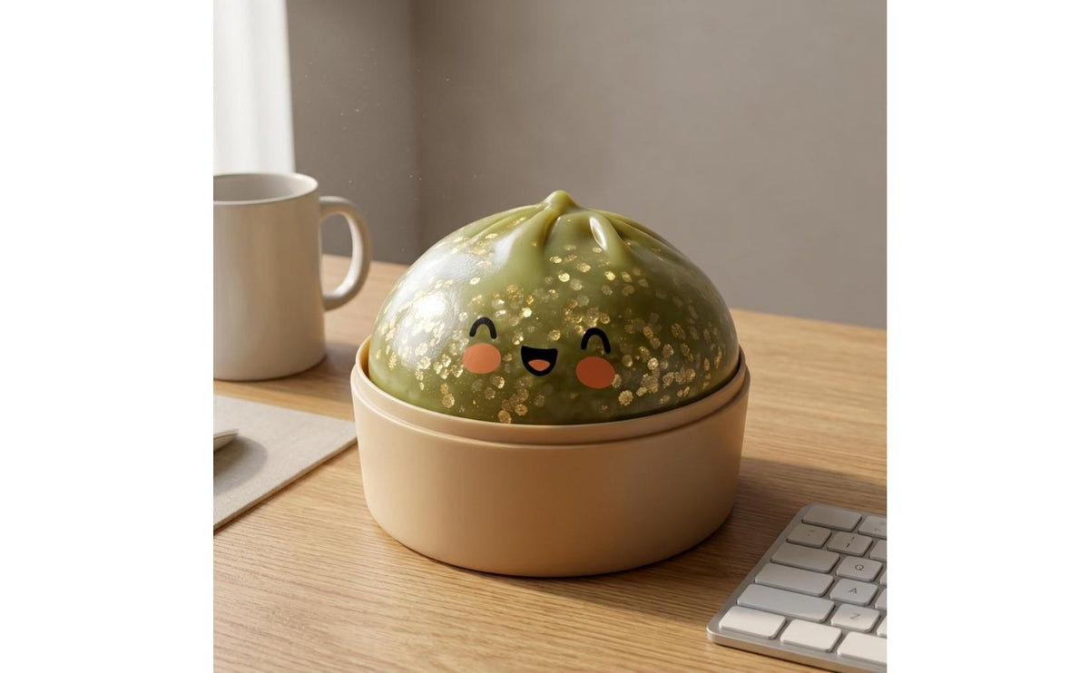 Bao Bun Squishy Cute Bun Squishy Toy Food-Shaped Stress Toy Squeezable Pressable Squishy Material Ball Soft