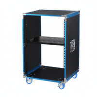 Simple framework Rolling Amplifier Rack sturdyDuty Rolling audio console Stand Mobile Design Audio Cabinet Easy Movement for disc jockeys, Musicians, Stage artists, KTV Room, Clubs, Outdoor Performances