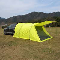 Car Tent for Vehicles, 5-8 Person Family Tailgate Tent, 500x300x200cm Large Outdoor Adventure Tent, 3000mm
