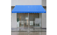 Offset Patio Umbrella Outdoor Cantilever Patio Umbrella Commercial Canopy with X-Shaped Base for Cafes, Vendors, Patios, Storefronts, Sidewalk Stalls