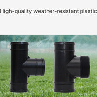 Drip Irrigation Hose Connector Elbow Tee Straight End Cap