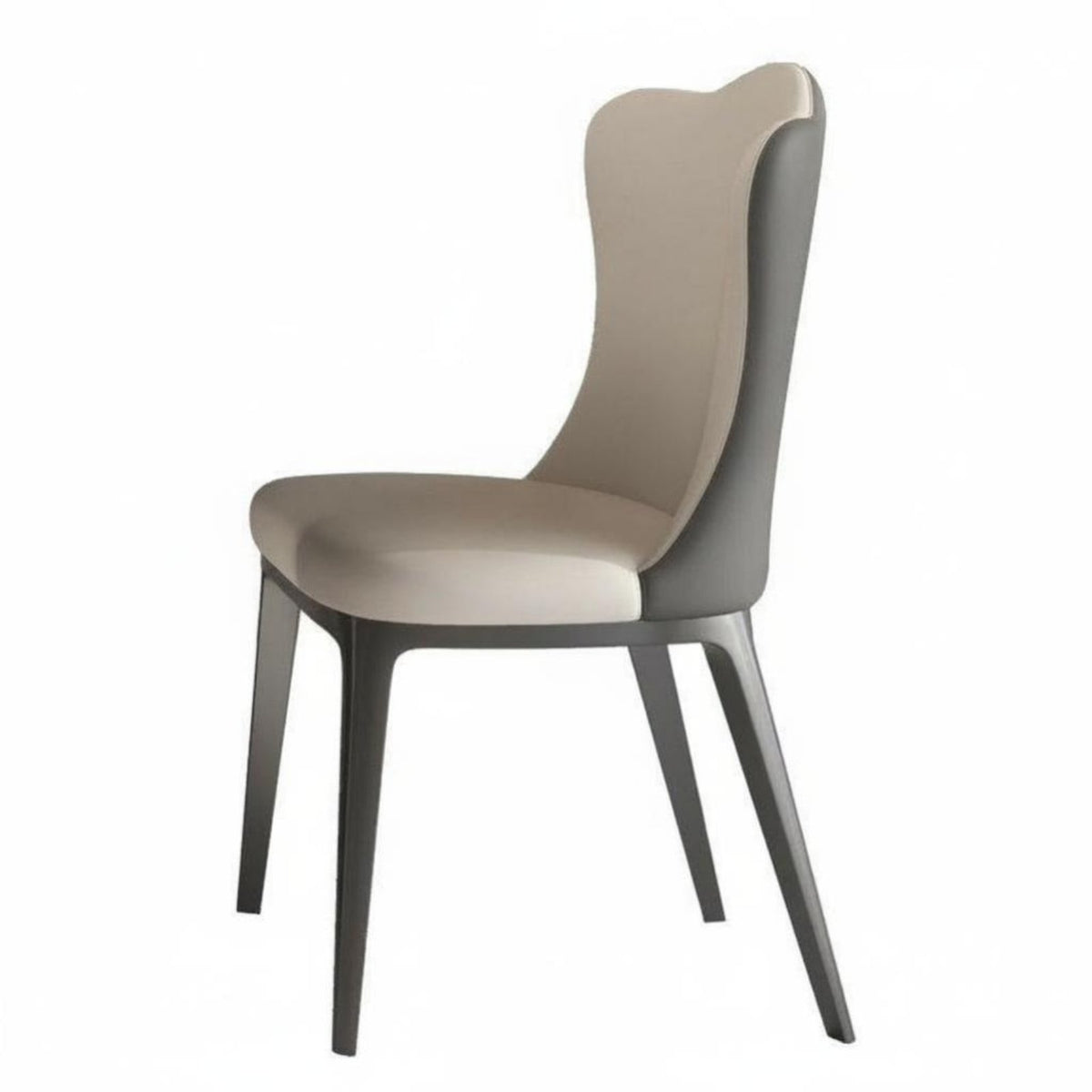 Modern Design Upholstered Dining Chair Ergonomic Backrest puffyBack Dining Chair Gold-Tone Legs Kitchen Seat Easy Assembly for Interior Designers, Homeowners, Families, Restaurant, Living Room, Bedroom