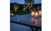 Minimal Smoke Candle Snuffer Elegant Design Swivel Head Bell Snuffer Long Handle Candle Extinguishing Tool for Temple, Church, Spa