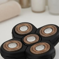 5 Rotary Groomer Head Detachable 5 Groomer Head Close Shave Personal Care Accessory for Men