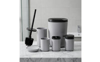 6 Pieces Bathroom Accessory Set Matte-Finish Soap Dispenser Minimalist
