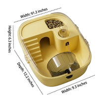 Hamster Cage with Handle, Multi-Level Acrylic Hamster Cage for Small Pets, Luxury Acrylic Hamster Enclosure for Indoor Rest and Hide, All Seasons