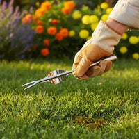 Stainless Steel Weeding Tool Handheld Hand Weeder Long-Lasting Soil Loosener Heavy Duty for Bonsai