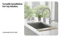 Absorbent Faucet Mat Quick Drying Porous Structure Reduces Mess for Kitchens