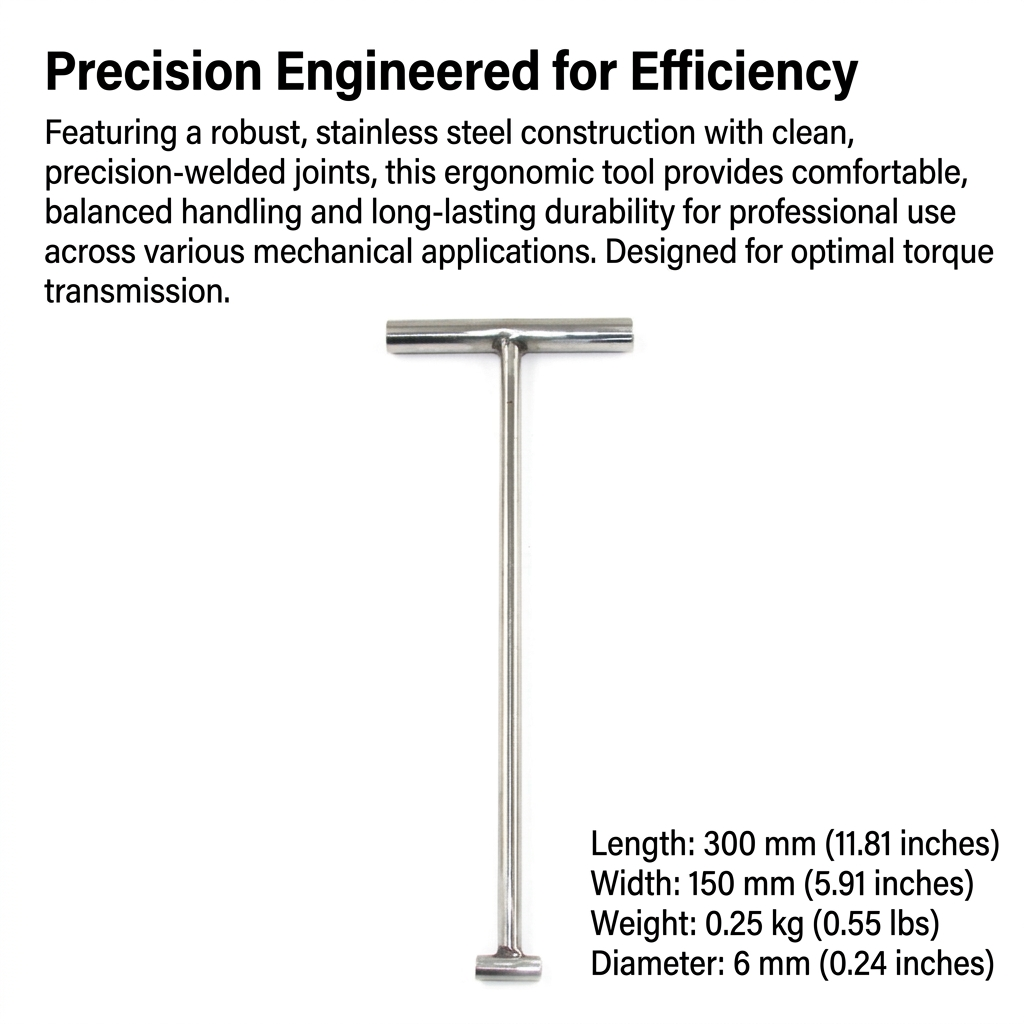 Manhole Cover Hook, Drain Cover Lifting Keys, Heavy Duty Manhole Cover Lifter Tool, Stainless Steel Manhole Key for Outdoor Maintenance