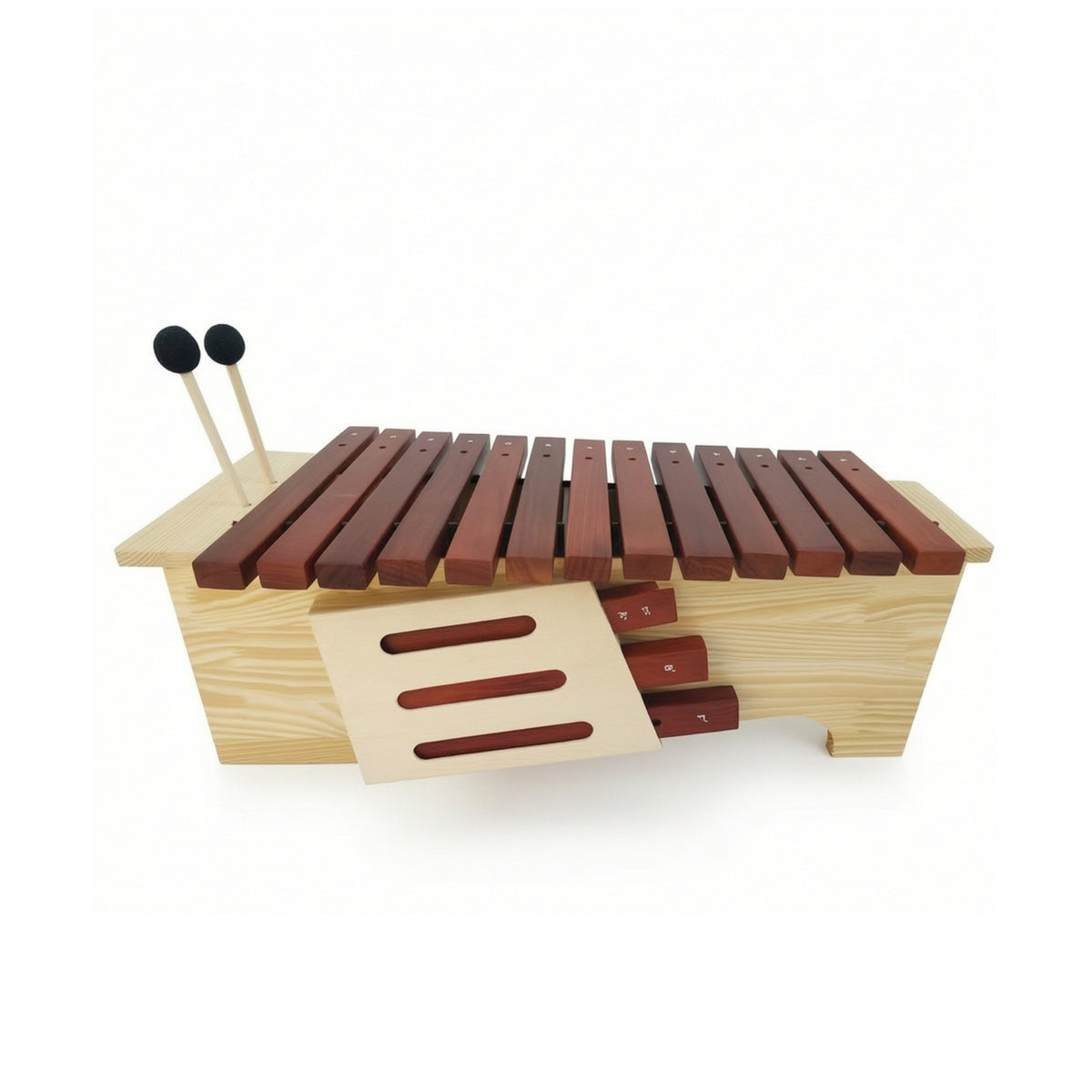 Wooden Xylophone Classroom Xylophone Sturdy Percussion Instrument for Music Lessons