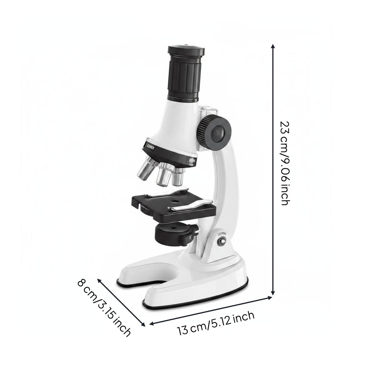 Kids Observation Device Kit 1200x Magnification Educational Optical Observation Device Science Education Science Toy for Students, Children