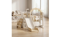 Young Child Slide and Swing Set Young Child Slide and Climber Playset Smooth Edges Multi-Feature Play Structure for Young Children, Playroom