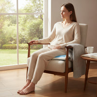 Gel Seat Cushion Pressure-Relief Seat Cushion with Cutout Ergonomic Contoured for Drivers