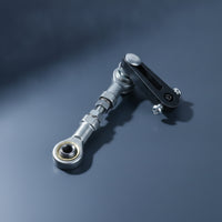 Threaded Slotted Swing Arm with Rod End Rigid Adjustable Linkage Arm Heavy-Duty for Machinists, DIYers