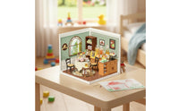 Collectible DIY Miniature Shop Kit Realistic Details Blind Box Miniature Scene Glue-without Assembly for Collectors, Hobbyists