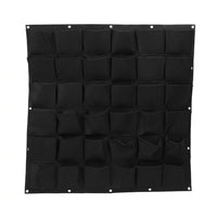 Home Decoration Grow Bags for a Hanging Plant, 72-Pocket Wall Planter and Hanging Planter, Sewn Modern Style Outdoor Planter, Pack of 1