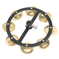 Cymbal Sound Enhancer Double Row Cymbal-topHat Gear for Drummers, Music Performance