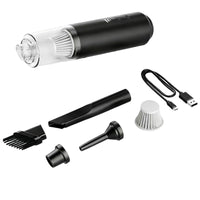 Rechargeable Cordless Car Vacuum Cleaner Compact Handheld Car Vacuum Cleaner Lightweight Washable for Drivers, Home, Office