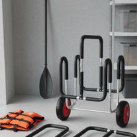Paddle Board Trolley Portable Cart Aluminum Alloy Stand-up Paddleboard Transport Trolley for Surfers