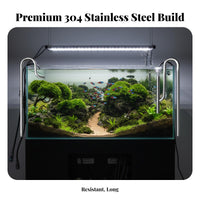 Stainless Steel Lily Pipe Set Rustproof Aquarium Filter Inflow Outflow Pipe