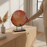 Minimalist Art Display Stand Versatile Artwork Display Stand Stable Picture Frame Holder for Collectors