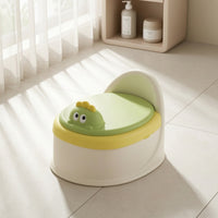 Easy-to-Clean Training Potty Portable Potty with Lid Secure Toilet Clutterclear for Children, Travel