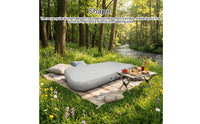 Smooth Surface Double Air Mattress Storage Bag Inflatable Mattress Bedding