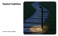 Energy Saving Solar Garden Stake Light Wireless Waterproof Solar Path Light Easy Installation for Lawn, Yard, Patio