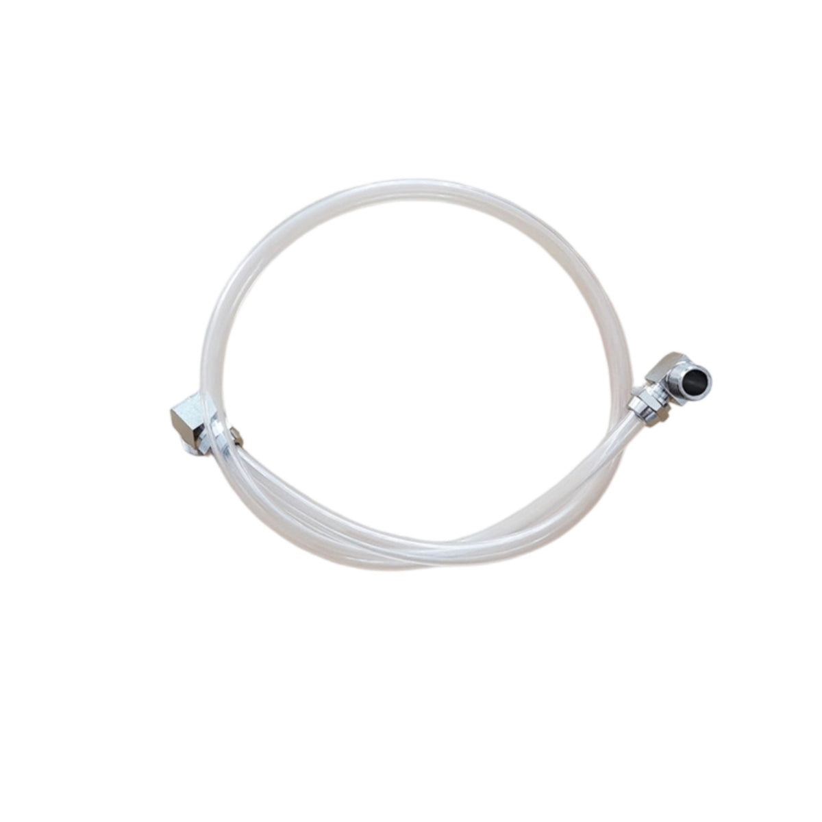 Transparent Flexible Hose with Metal Fittings Resistant to Flexible Hose Tube Tubing Long-Lasting for Mechanics