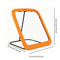 Soccer Deflection Net with Metal Stand Sturdy Deflection Training Net Portable for Young Athletes, Backyard