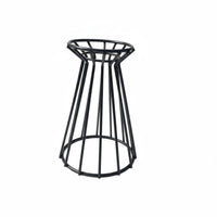 Desktop Size coiled Metal Holder Stable Base Air Plant Display small-sized House Decoration Minimalist Design for Home Decorators, Office Workers, desktop surface, Living Room, Shelf, shelf