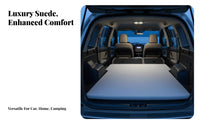 Custom Fit SUV Trunk Sleeping Bed Foldable Car Inflatable Mattress Fast Inflation and Deflation SUV Travel Mattress Non-Slip Base for Travelers, Campers, Families, Road Trips, Rest Ping, Camping, Outdoor Activities