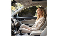 Electrostatic Sunshade Film Glare-Reducing Static Cling Car Window Shade Car Window Sunshade No Adhesive Repositionable