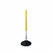 Tumbler Training Pole Foam Padded Weighted Base Agility Pole Indoor Outdoor Use Agility Training Poles for Athletes, Coaches, Basketball Court, Gym