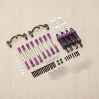 RC Car Upgrade Kit with Shock Absorbers Slop Shock Absorbers Stable Mounting Accessories Set for 1/16 C14
