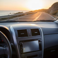 Center Dash A/C Outlet Vent Panel Direct Replacement Center Dash Air Vent Panel Auto Part Sun-Proof Easy Installation