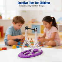 Tiles, Colorful Pane Building Blocks, Educational Construction Toy for Kids, DIY Creative Play, Gift for Boys and Girls