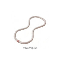Portable Spring Fitness Hoop Buckle Connection Padded Fitness Hoop