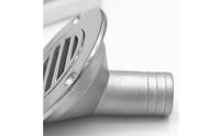 Saltwater-Resistant Marine Drain Fitting with Flange Angled Boat Drain Fitting Slim Hardware Easy to Clean for Yachts