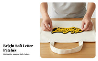 DIY Embroidered Letter Applique Decorative Towel Embroidery Word Embroidery Clothing Repair for Crafters, Crafting, Mending Clothes