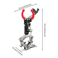 Clamp-on Fishing Rod Holder Heavy Duty Rod Holder with Clamp for Anglers, Boaters, Yacht
