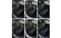 Dog vehicle Seat Cover for Waterproof Rear Bench Seat Cover Protector for Dogs