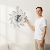 Creative Design Novelty Dining Clock Battery Operated Kitchen Utensil Clock Silent Movement House Decoration Non-Ticking for Restaurant