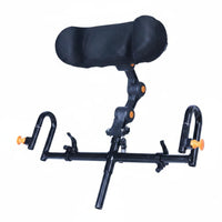 Universal Fit Aluminum Wheelchair Headrest Ergonomic Adjustable Wheelchair Head Support