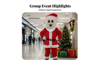 Christmas Character Costume Lively and Cute Design Snowman Character Costume Adorable Look Adult Full Body Character Costume Suit for Adults