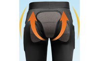 Ski Hip Protector Shorts Shock-Absorbing Impact Shorts with EVA Padding Breathable for Skiers, Snowboarders, Skiing, Snowboarding