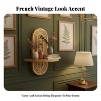 Wavy border Floating Shelf French Vintage design House Decoration Aesthetic Design